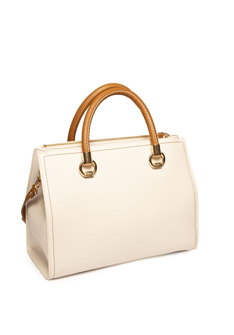 Cream handle bag LIU JO | AA5008E0058MANHATTAN-C3633